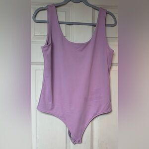 Express Lavender Bodysuit Top